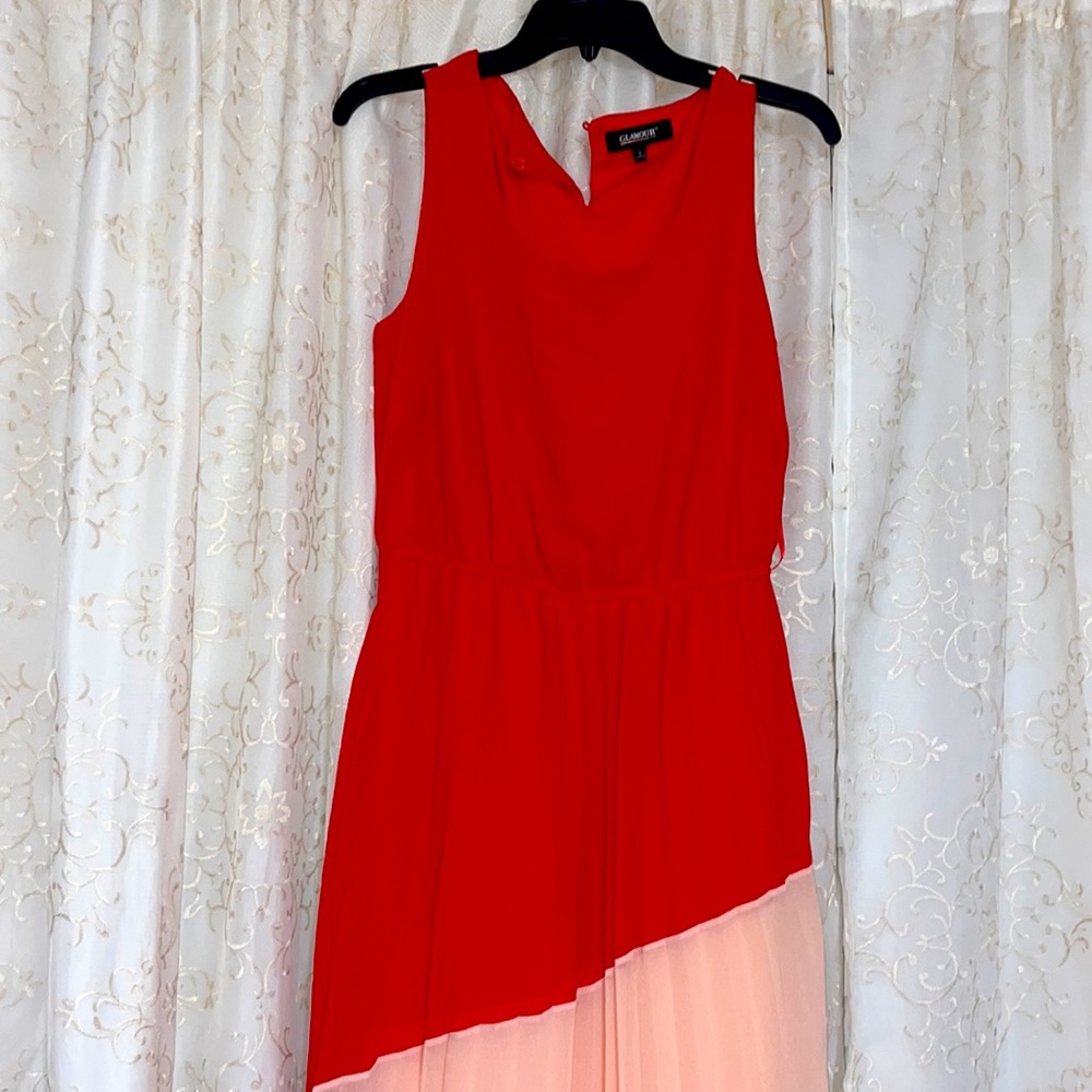Glamour Orange Dress